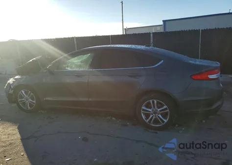 2018 Ford Fusion Se из США, поврежденный, VIN 3FA6P0H78JR270480